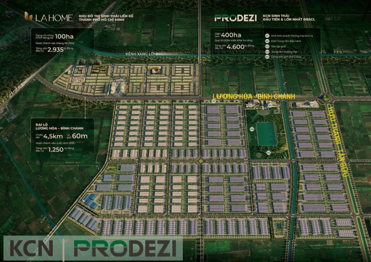 Khu công nghiệp xanh Prodezi - Biểu tượng xanh của Long An