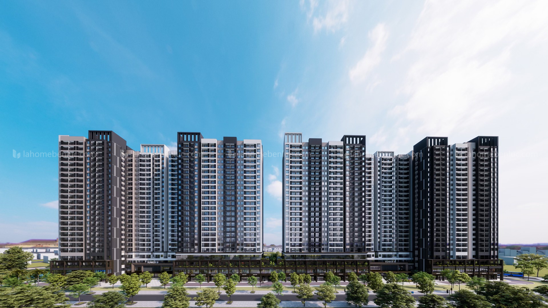 Giá bán The Emerald Garden View từ 35tr/m2: Căn hộ xanh TOD