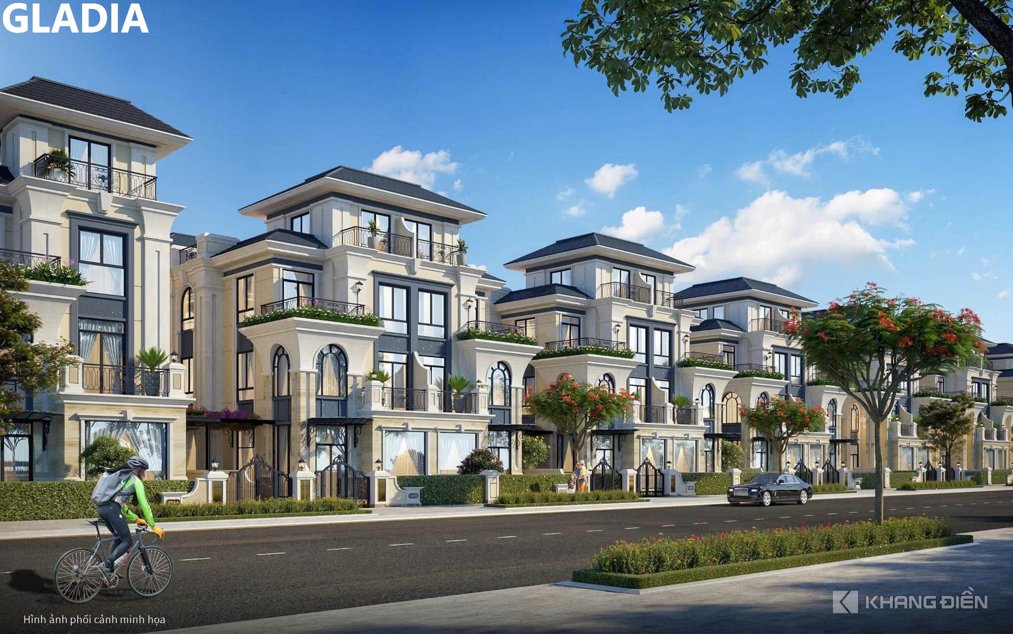 Gladia by The Waters Khang Điền Quận 2 l Bảng giá bán 2026