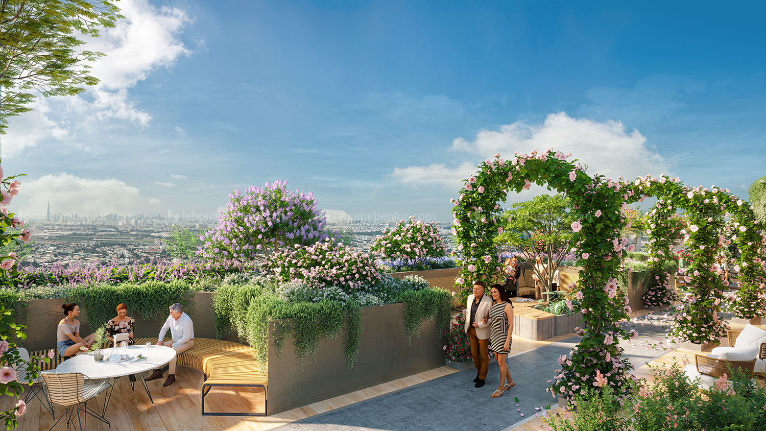 Giá bán The Emerald Garden View từ 35tr/m2: Căn hộ xanh TOD
