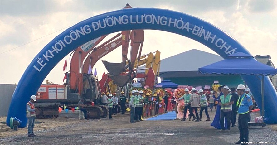 Trục đường kết nối TP.HCM - Long An: Lương Hòa - Bình Chánh