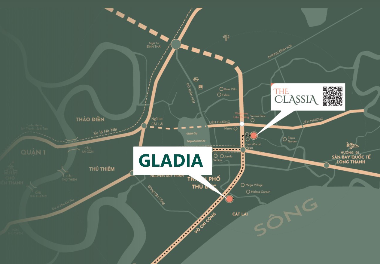 Gladia by The Waters Khang Điền Quận 2 l Bảng giá bán 2026